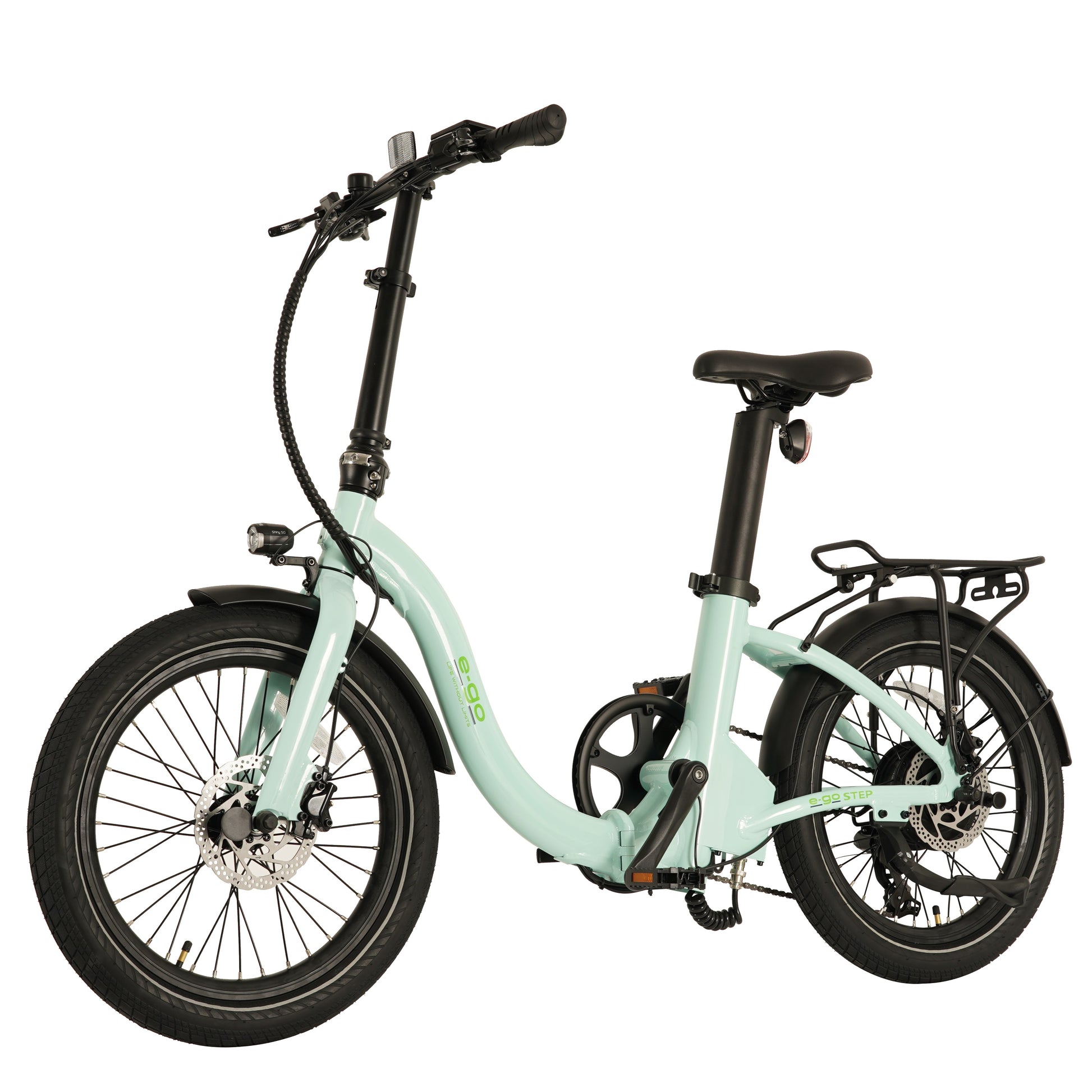 E-Go Step Folding Electric Bike 250w - Swift Ebike Hub