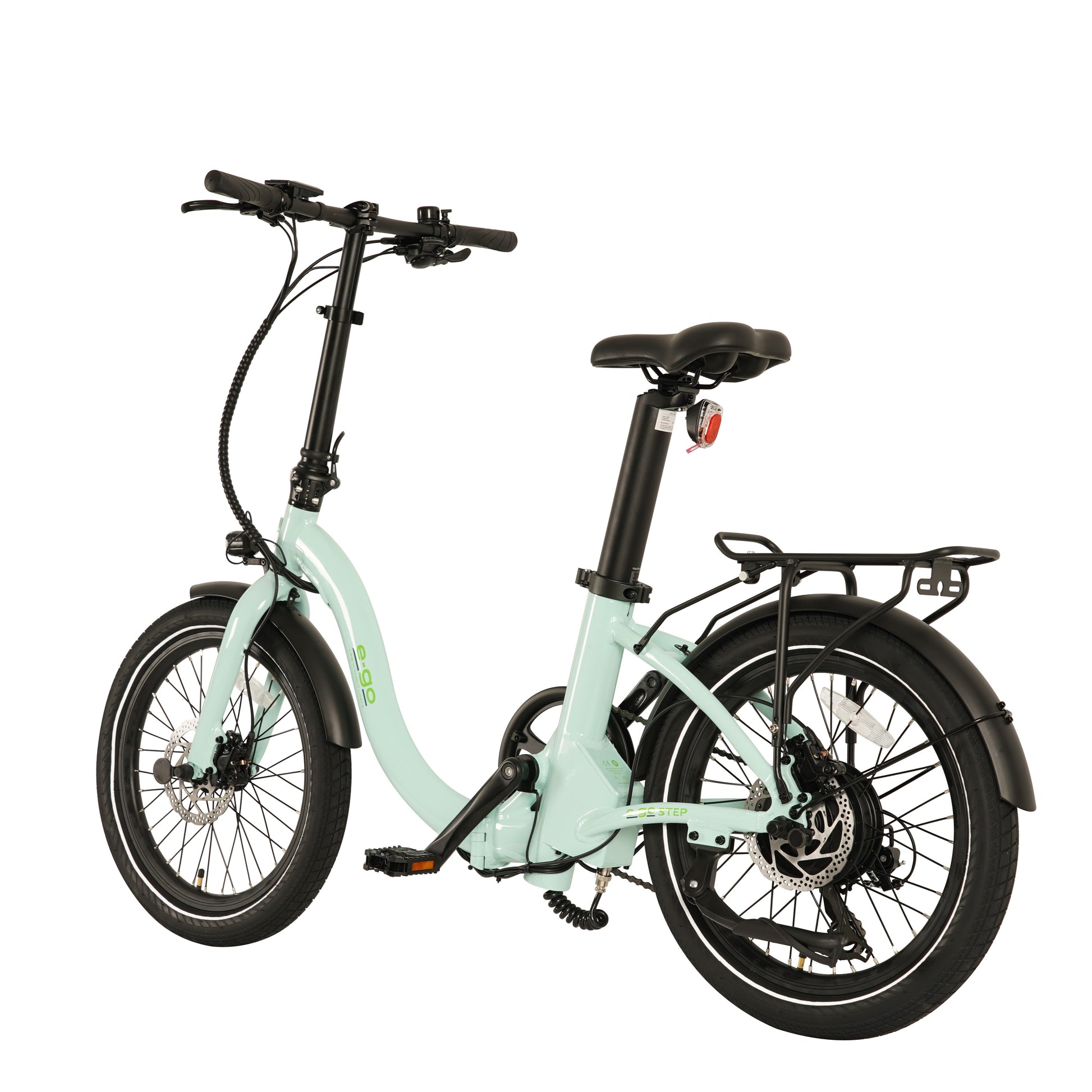 E-Go Step Folding Electric Bike 250w - Swift Ebike Hub