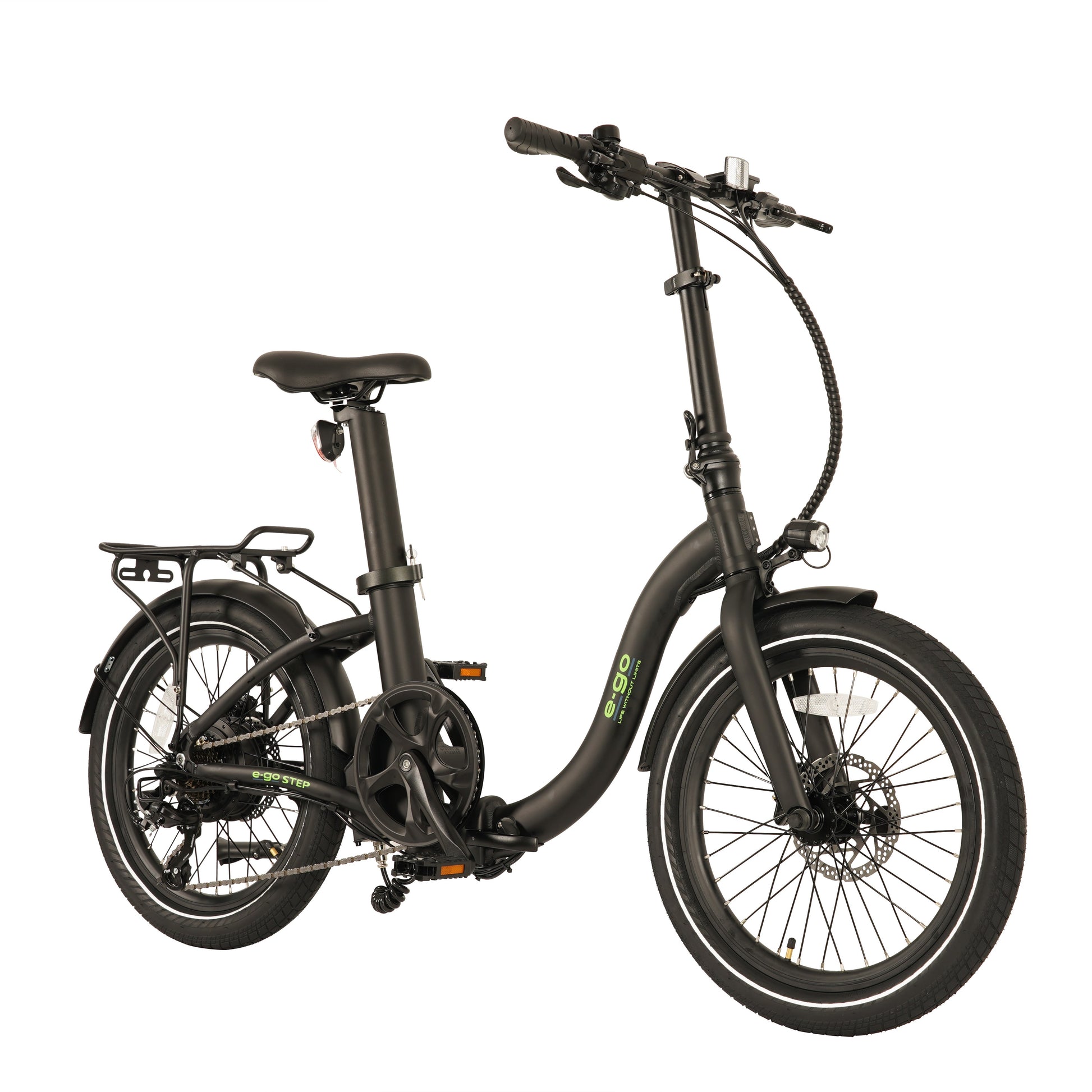 E-Go Step Folding Electric Bike 250w - Swift Ebike Hub