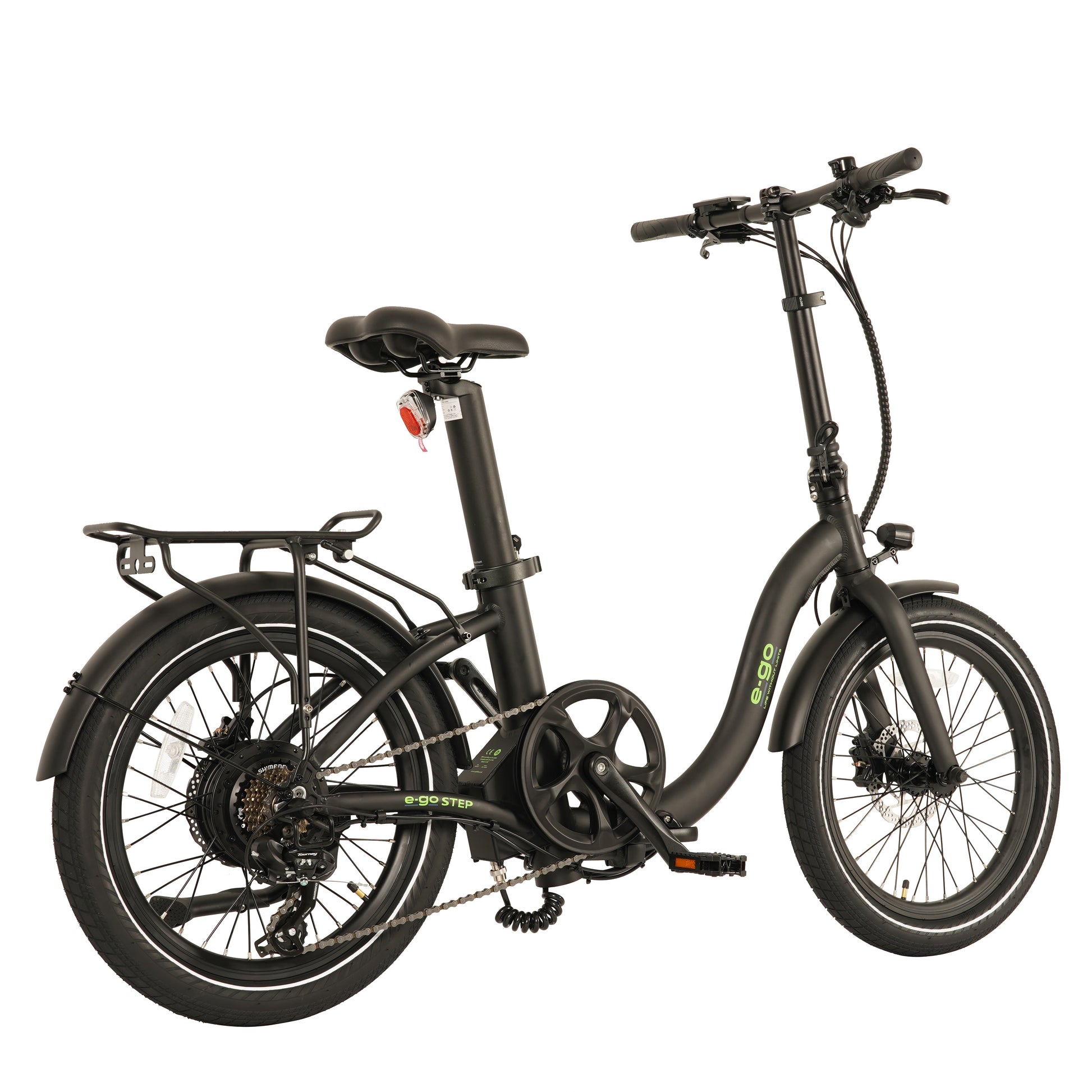 E-Go Step Folding Electric Bike 250w - Swift Ebike Hub