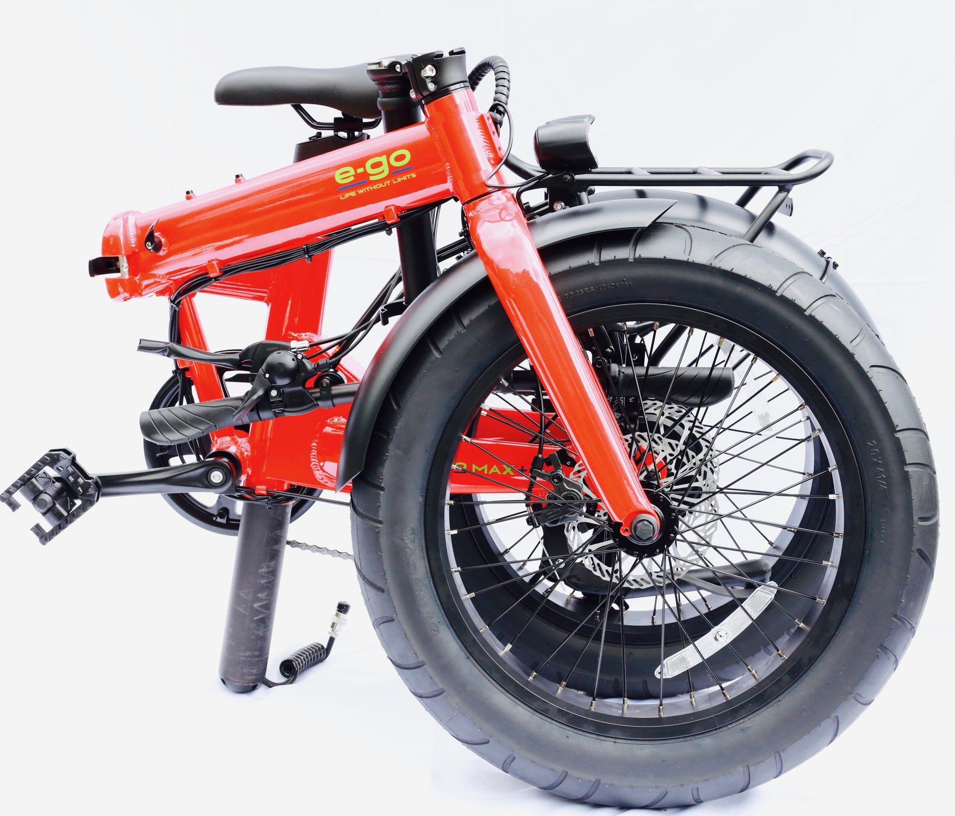 E-Go Max+ Folding Electric Bike 250w - Swift Ebike Hub