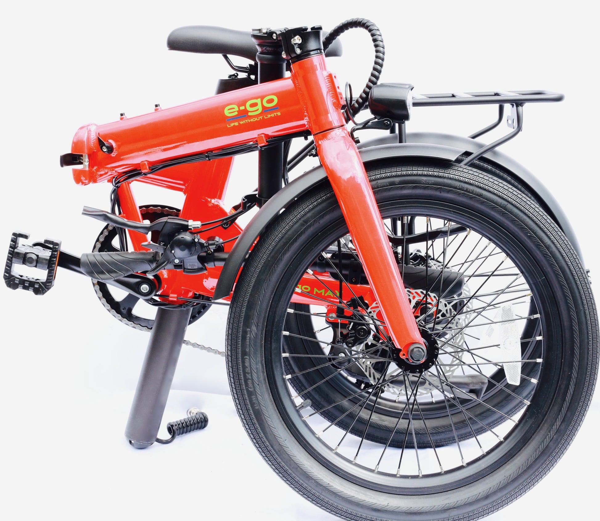 E-Go Max Folding Electric Bike 250w - Swift Ebike Hub