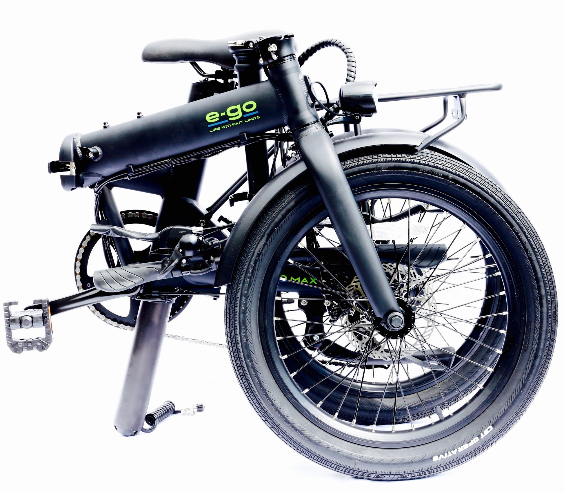 E-Go Max Folding Electric Bike 250w - Swift Ebike Hub