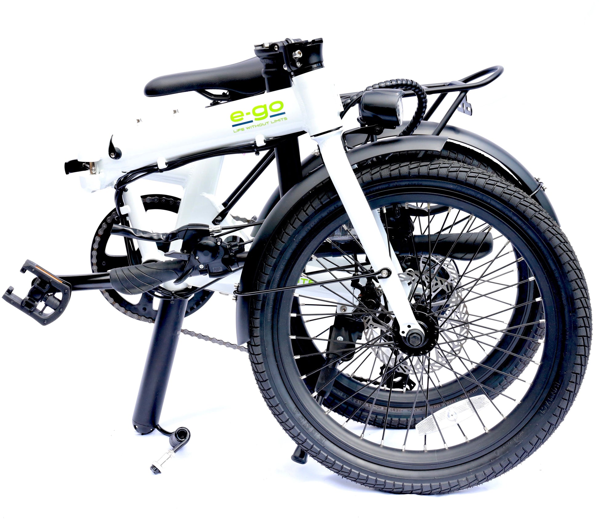E-Go Lite + Folding Electric Bike 250w - Swift Ebike Hub