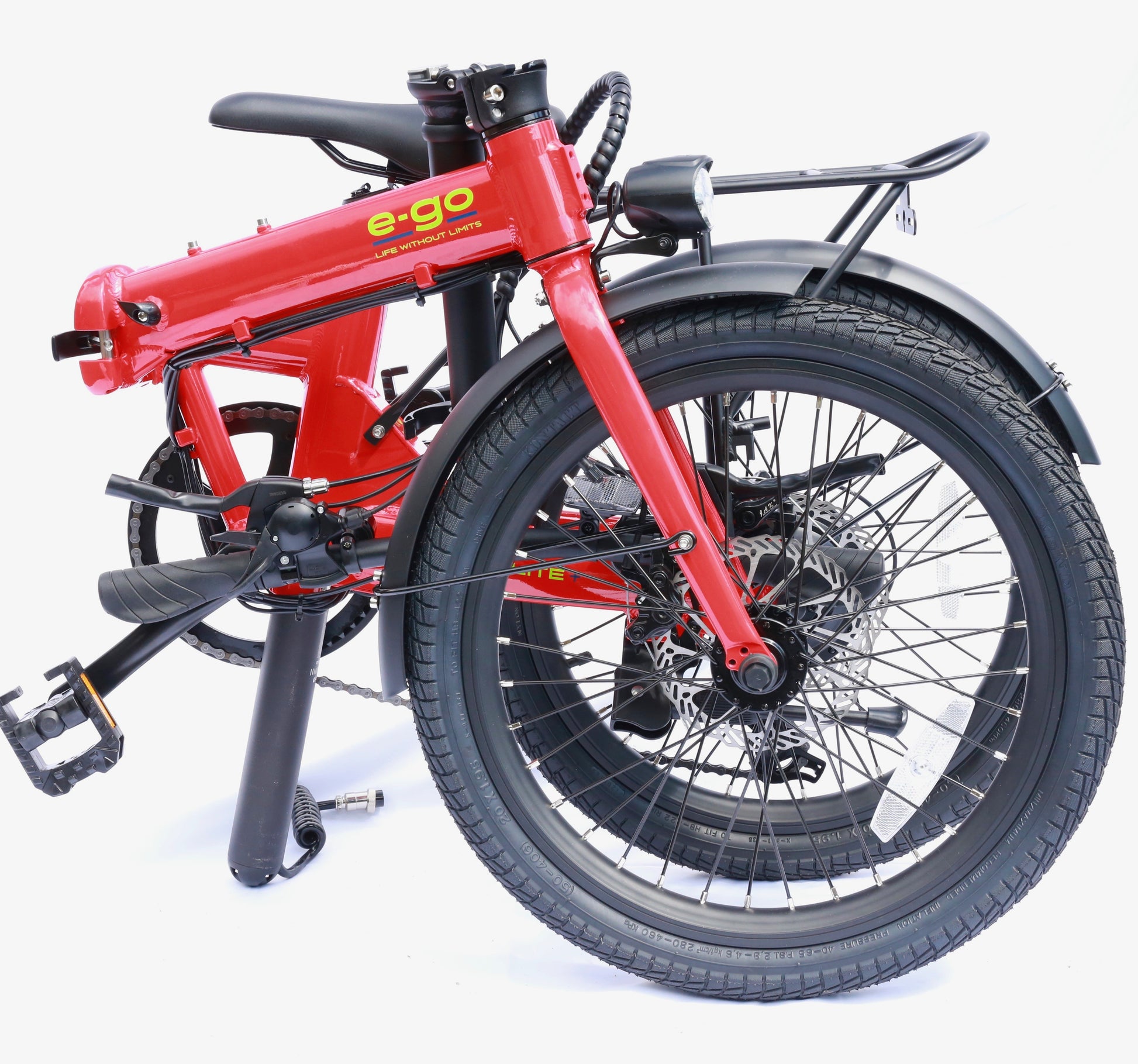 E-Go Lite + Folding Electric Bike 250w - Swift Ebike Hub