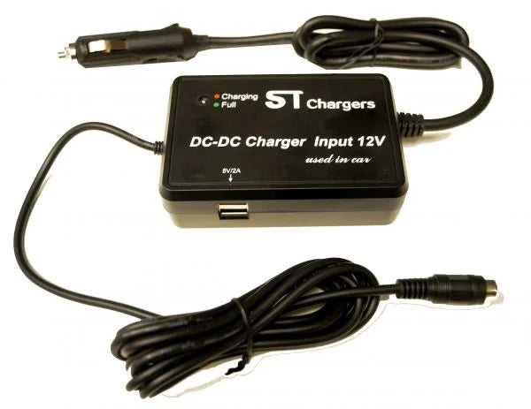 Traditional 12V Car Charger 2A - Swift Ebike Hub