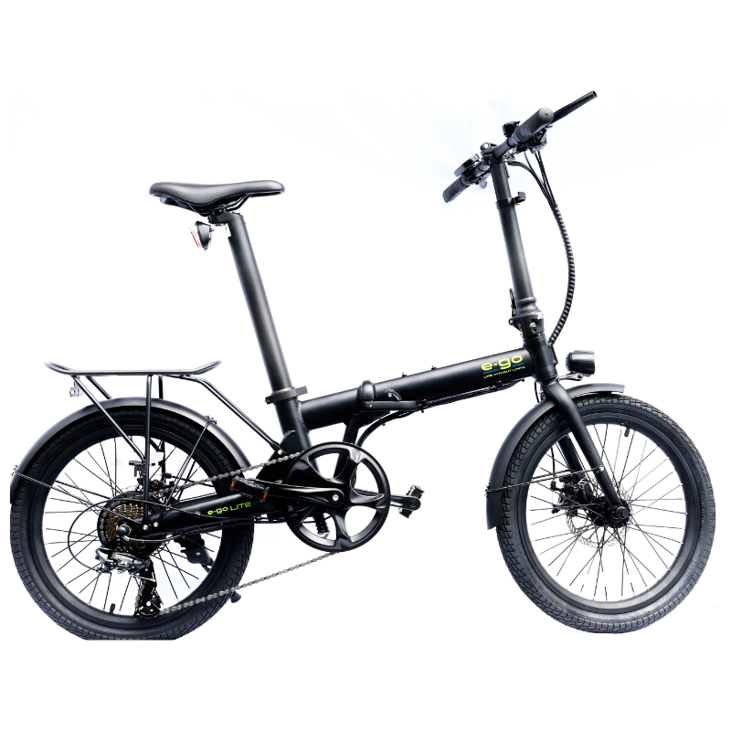 E-Go Lite + Folding Electric Bike 250w - Swift Ebike Hub