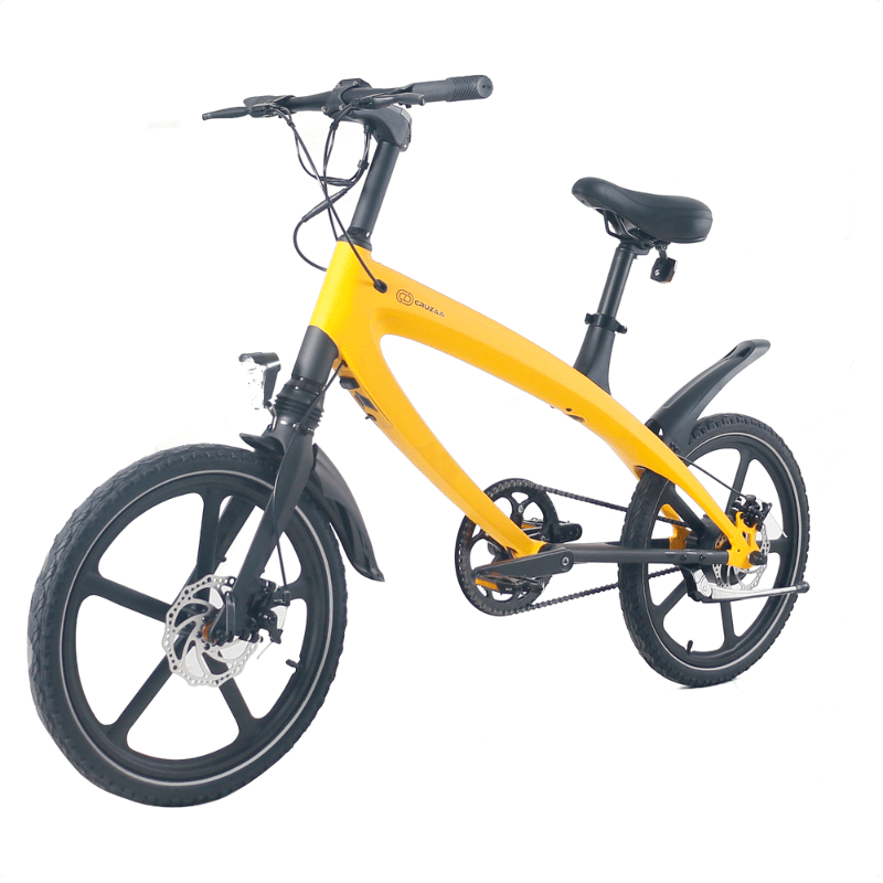 Cruzaa E-Bike with Built-in Speakers & Bluetooth - Swift Ebike Hub