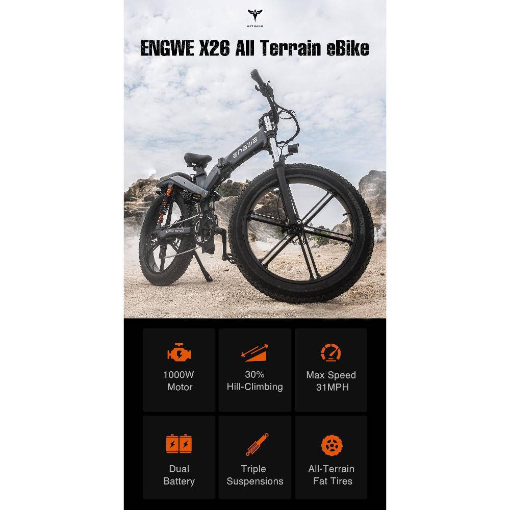 ENGWE X26 Electric Bike - Swift Ebike Hub