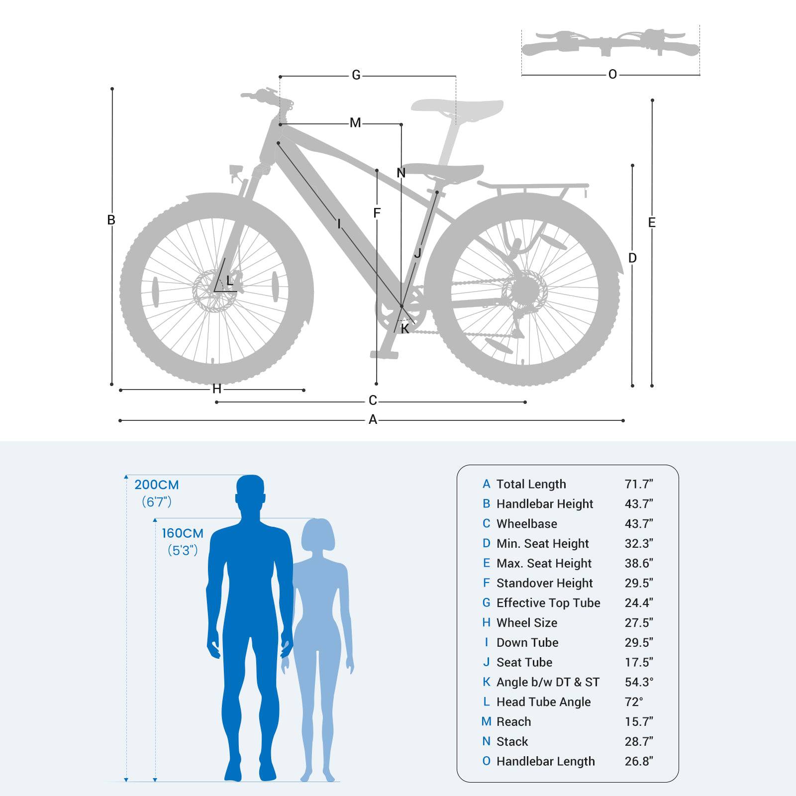 Touroll J1 Trekking E-Bike - Swift Ebike Hub